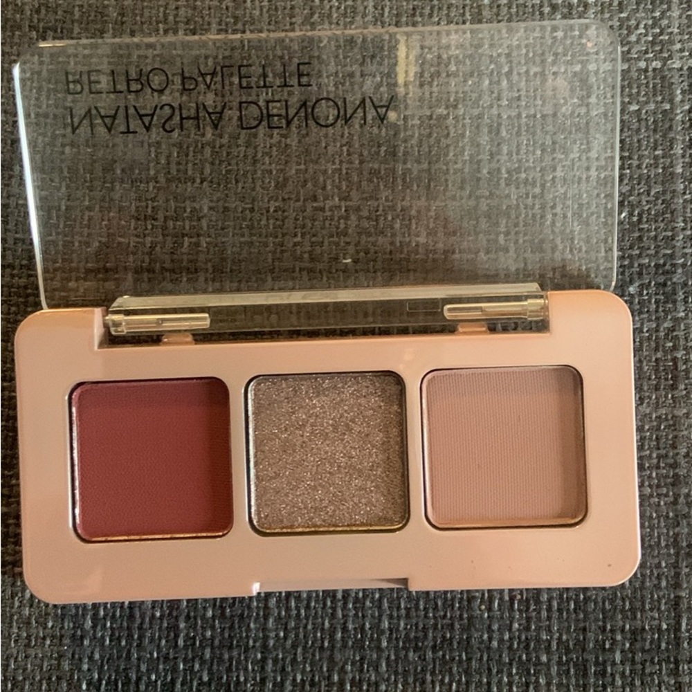 Natasha Denona Eyeshadow Palette - Burgundy, Silver, Nude